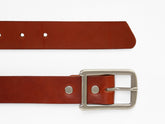 Founders Buckle Belt, Tan